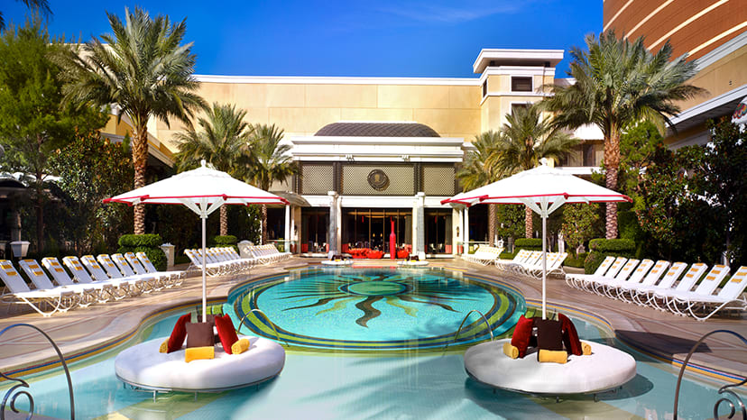 Las Vegas Pools Cabanas Daybeds Wynn Las Vegas Encore